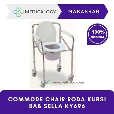 Jual Commode Chair Roda Kursi Bab Sella Ky Kota Makassar