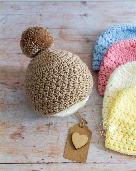 Easy Crochet Baby Hat A Free Pattern Maisie And Ruth Easy Crochet