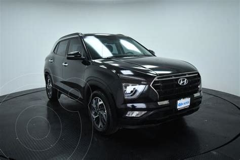 Hyundai Creta Limited Turbo Usado 2021 Color Negro Precio 425 000