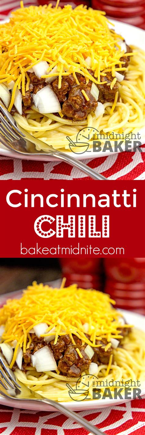 Cincinnati Chili - The Midnight Baker