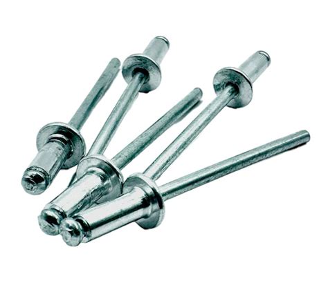 Заклепка вытяжная, комбинированная (алюминий / сталь)