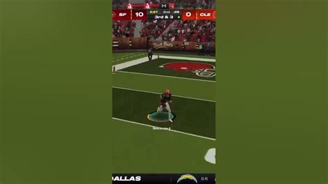 Interception By The Browns Madden24 Nfl Football Gaming