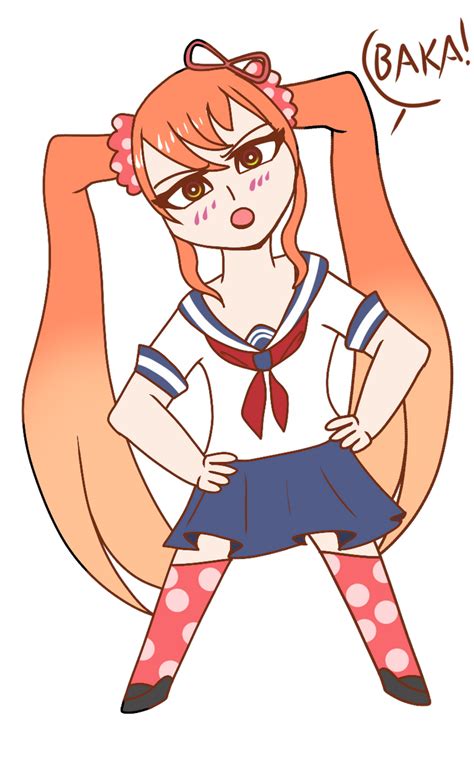 Yandere Simulator Chibi Osana Najimi ~ Baka By Kricharts On Deviantart