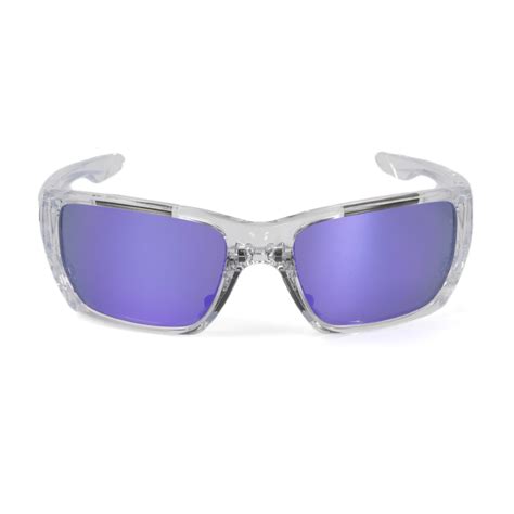 Oakley Style Switch Polished Clear Violet Iridium Sunglasses Masdings