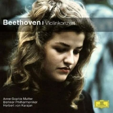 Anne Sophie Mutter Herbert Von Karajan Violinkonzert Op Cd