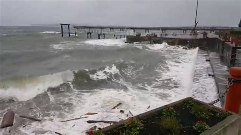 Stormy Ocean At Glass Beach Sidney Bc Youtube