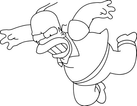 Páginas para colorear originales Original coloring pages The Simpsons