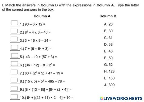 7142572 Pemdas Neyshka0212 Liveworksheets