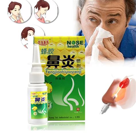 35ml Rhinitis Spray Sinusitis Nasal Congestion Itchy Allergic Nose