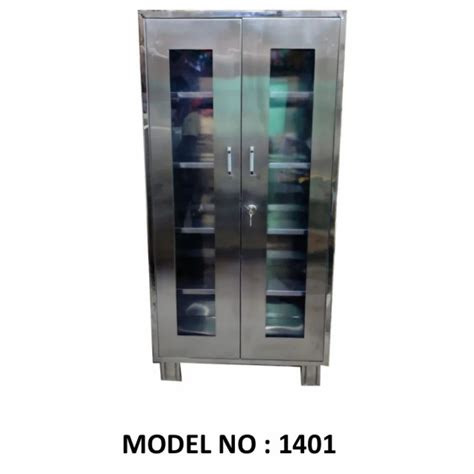 Stainless Steel Hospital Cabinet Polished Size 2 5x1x6 Feet Lxwxh