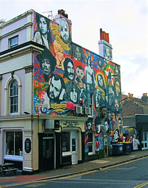 Graffiti On The Prince Albert Pub Brighton Jim Linwood Flickr