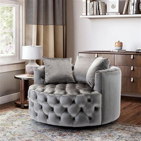 Rosdorf Park Frailey Swivel Barrel Chair | Wayfair | Swivel chair
