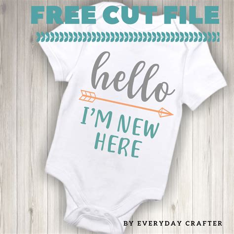 Svg Cutting Files Onesie Svg Svg File For Silhouette Cute Onesie Iron