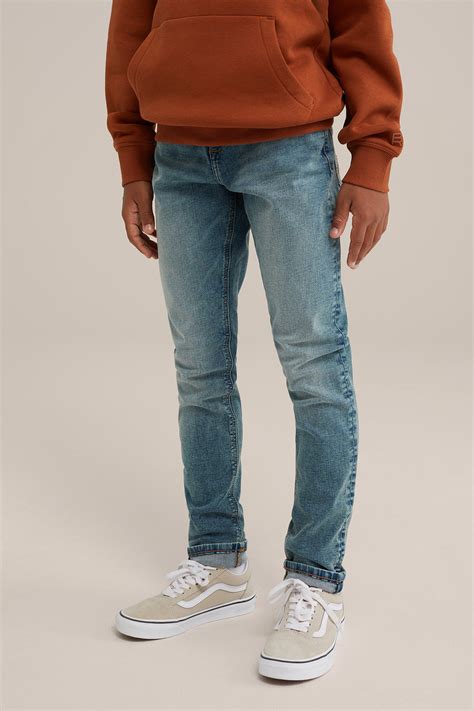 Jongens Slim Fit Jeans Met Stretch Wefashion