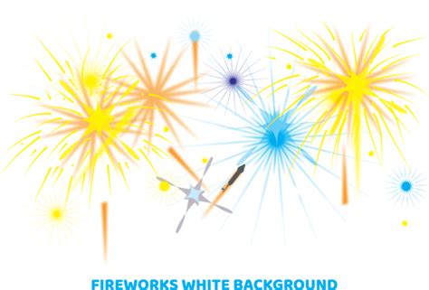 Fireworks White Background Vector Art, Icons, and Graphics for Free ...