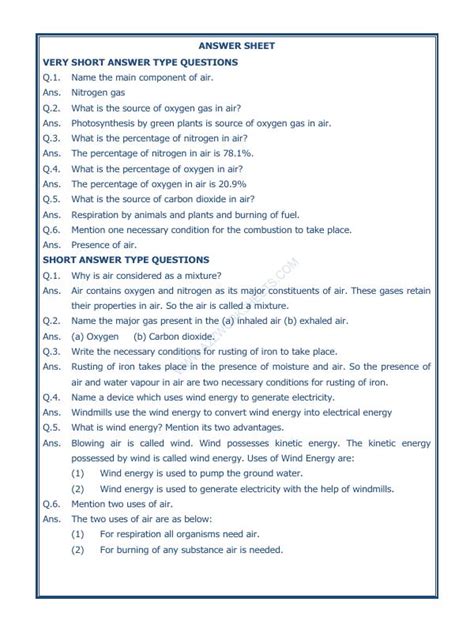 A2Zworksheets Worksheet Of Air Around Us 02 Basic Necessities Science