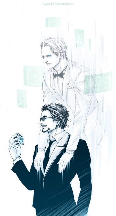 Iron Man Tony And Jarvis By Athew On Deviantart