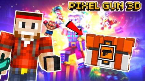 I Opened All Chests In The Christmas Brawl Pixel Pass Pixel Gun 3d Youtube