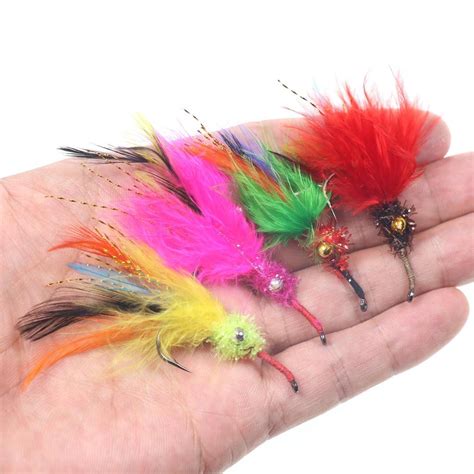 Buy Bimoo 4pcsset 1 Fly Fishing Booby Streamer Flies Floating Uv Fly