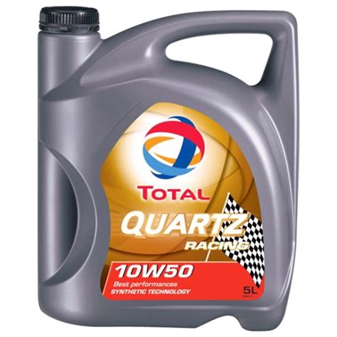 Total Quartz Racing 10w50 Fully Synthetic Engine Oil 5 Litre For