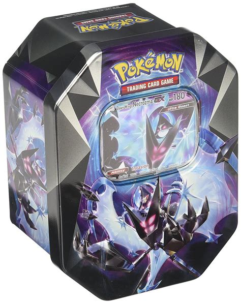 Pokemon TCG Dawn Wings Necrozma GX Prism Tin Amazon Co Uk Toys