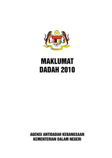 Pdf Maklumat Dadah Adk Gov My Filejumlah Tangkapan Di Bawah