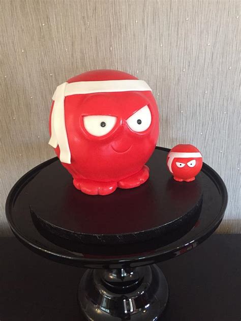 This Years Red Nose Cake Cake By Lisa Salerno Cakesdecor