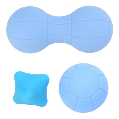 Massage Ball Set 3 Different Silicone Massage Balls For Deep Tissue Massage Myofascial Release