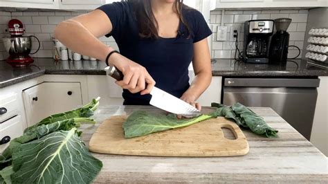 How To Cut Collard Greens Its A Veg World After All®