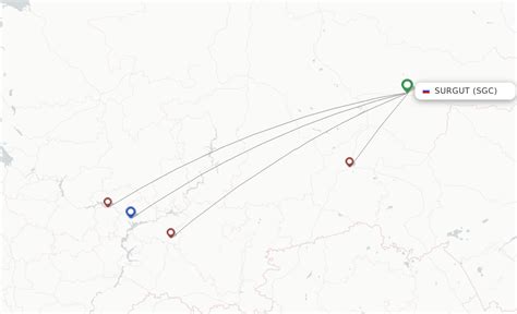 UVT Aero Flights From Surgut SGC FlightsFrom