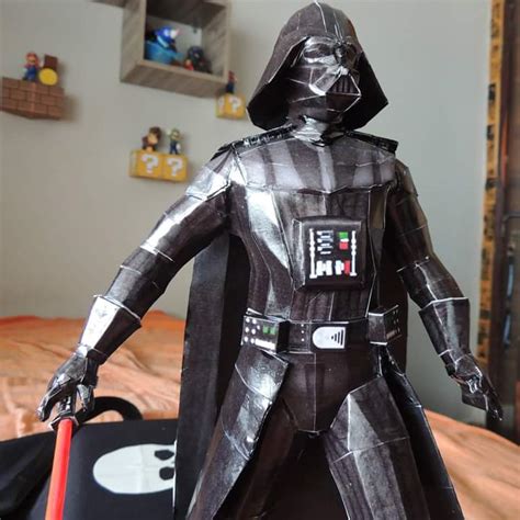 Papercraft Darth Vader Unleash The Dark Lord S Power With Paper Best