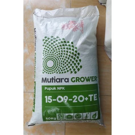 Jual Pupuk Npk Grower Te Mutiara Meroke Kemasan Repack Ecer