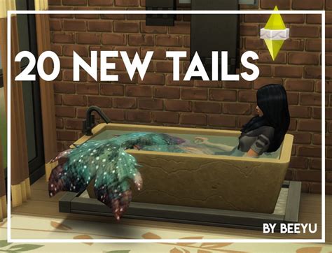 20 New Mermaid Tails For The Sims 4