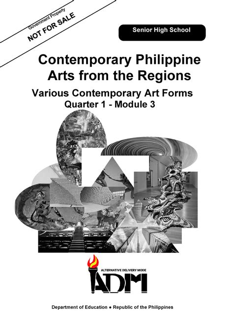 Contemporary Arts 12 Q1 Mod3 Contemporary Arts Forms Ver3