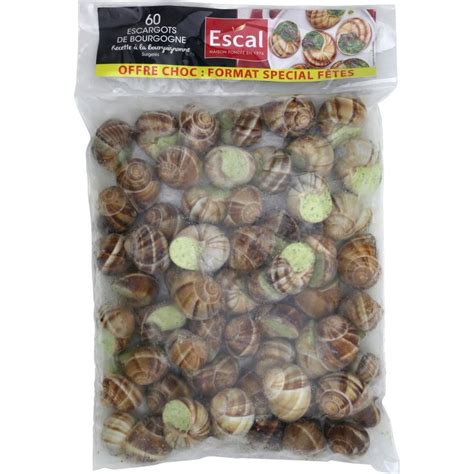 Escargots De Bourgogne Escal Le Sachet De G Prix Carrefour