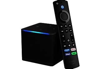 Amazon Fire Tv Cube Streaming Mediaplayer Black Multimedia Festplatten