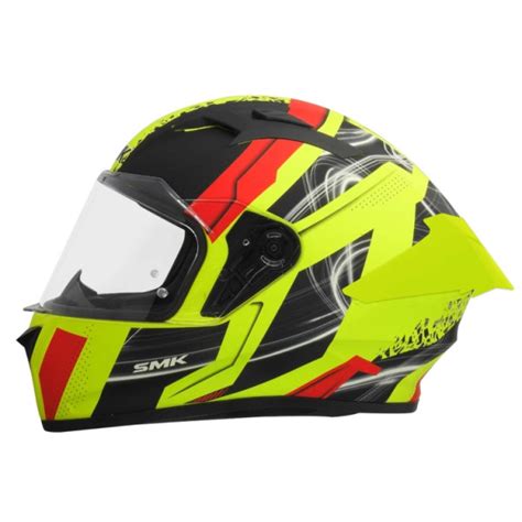 Casco Smk Stellar Swank Amarillo Mate M