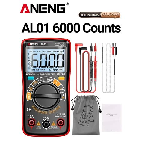 ANENG AL01 6000 Counts High Precision Voltmeter 1000V AC DC Current