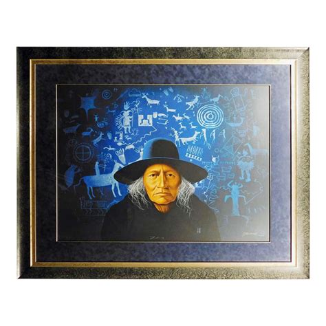 1990s Frank Howell Shadows Gallery Framed Commemorative Limited Edition