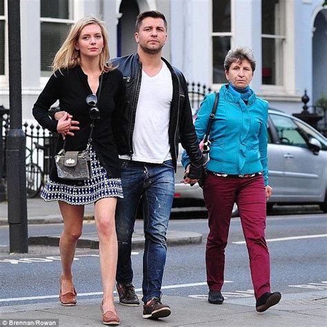 Pasha Kovalev Enjoys Outing With Girlfriend Rachel Riley And Mother