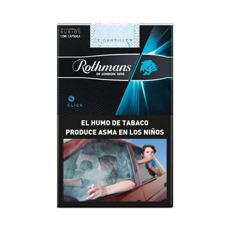 Cigarrillos Rothmans Click Ks Golozinas Luj N