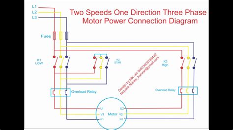 3 Phase 2 Speed Motor Wiring Diagram Diagram Three Phase M