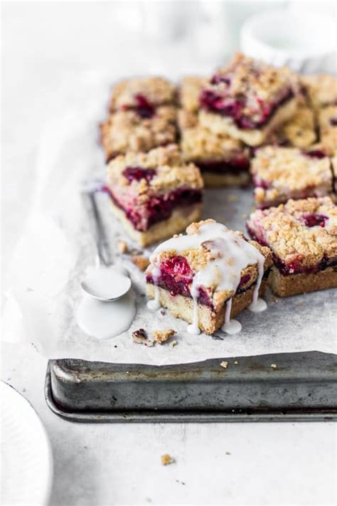 Chocolate Raspberry Crumble Bars Emma Duckworth Bakes