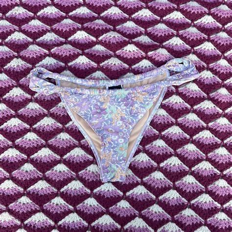 Purple Floral Bikini Cotton On Body Branded Depop