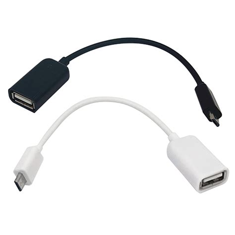 Micro Usb Male Host To Usb Female Otg Cable Adapter For Android