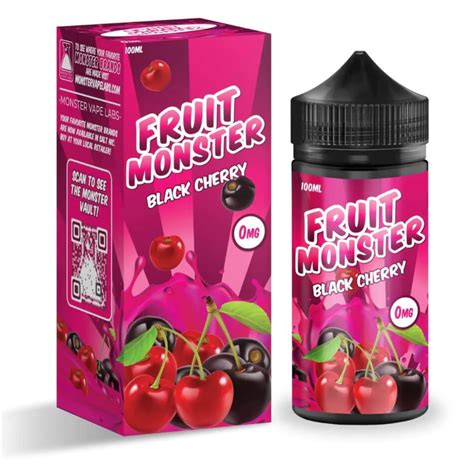 Black Cherry By Fruit Monster Wholesale Distributor RZ Smoke Vape