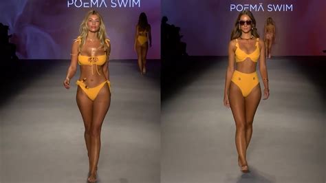 Poema Runway Show 2020 Swimwear Collection Miami Swim Week Bikini