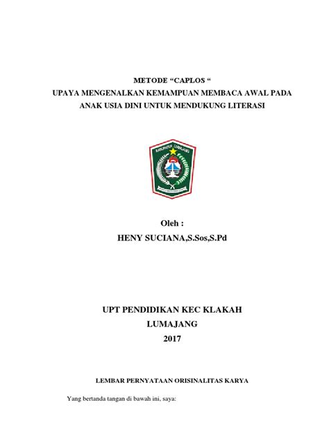 Contoh Best Practice Guru Tk 53 Koleksi Gambar