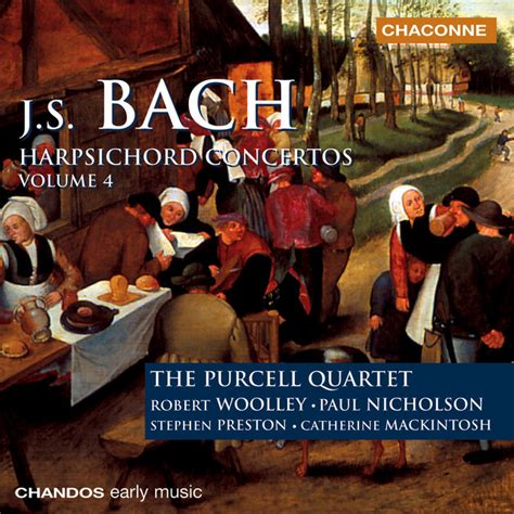 Bach Harpsichord Concertos Vol 4 Album By Johann Sebastian Bach