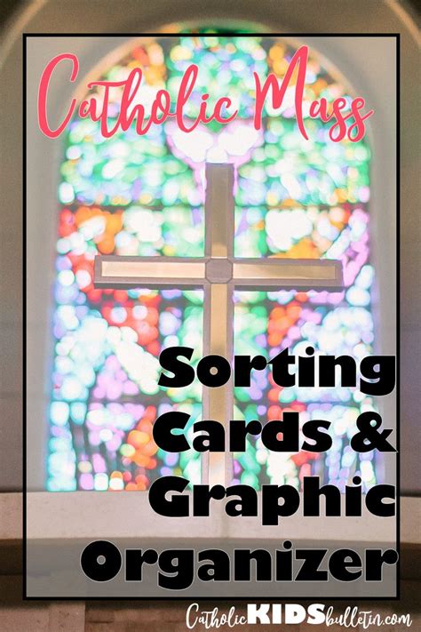 Catholic Mass Sorting Cards Lessons And Activity To Teach Mass Sorting Cards Catholic School